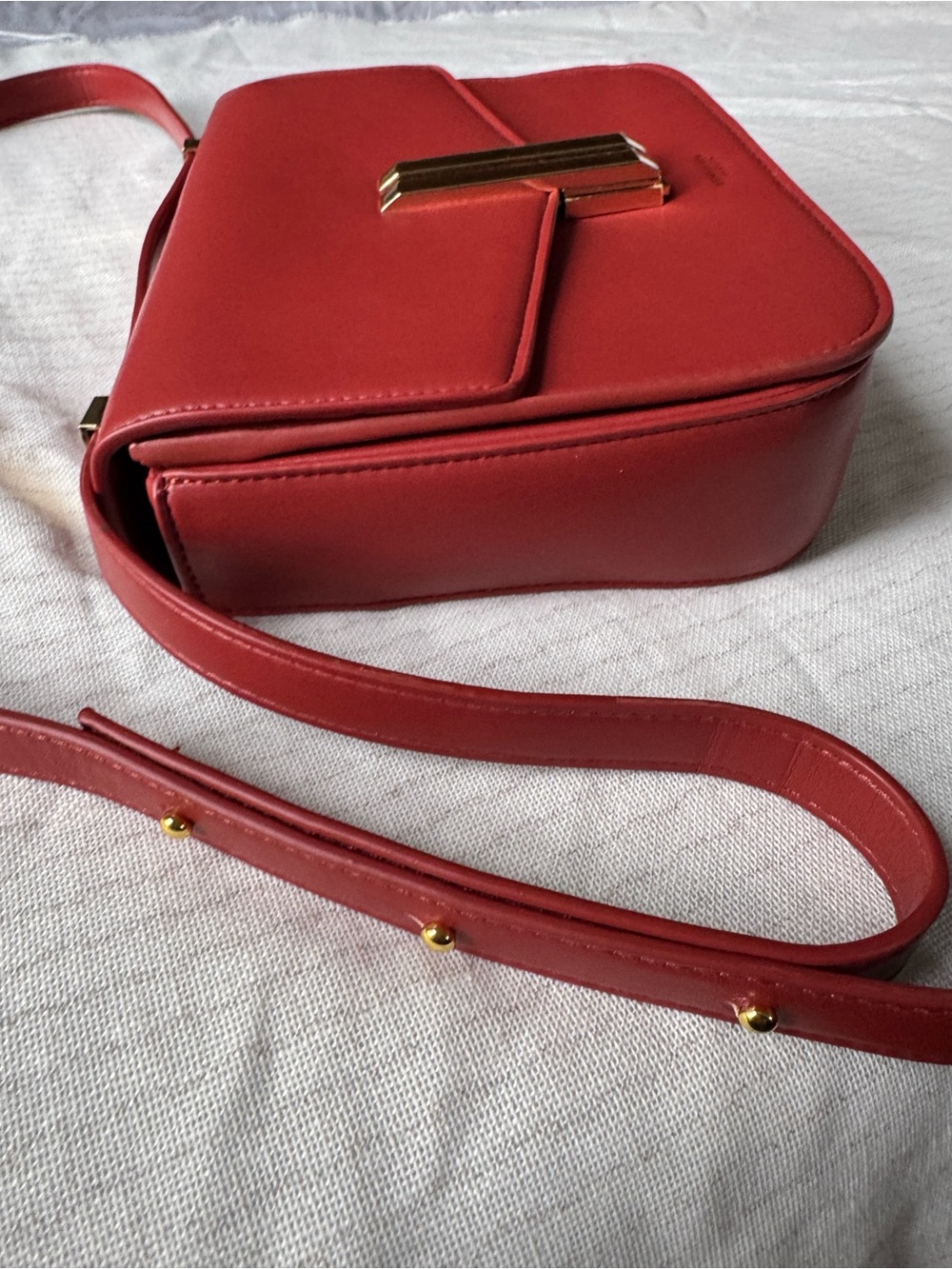 Demellier Vancouver Bag Poppy Red - Picture 10 of 14